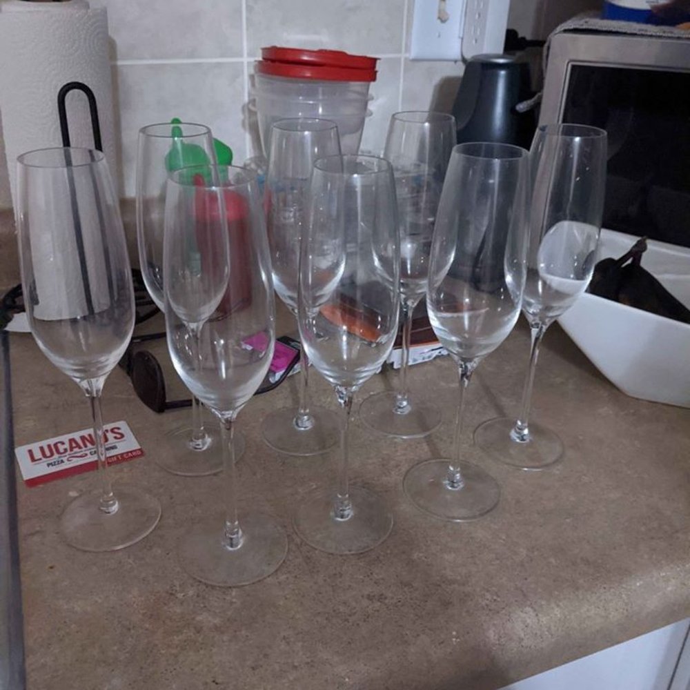 Tiffany & Co Champagne Glasses